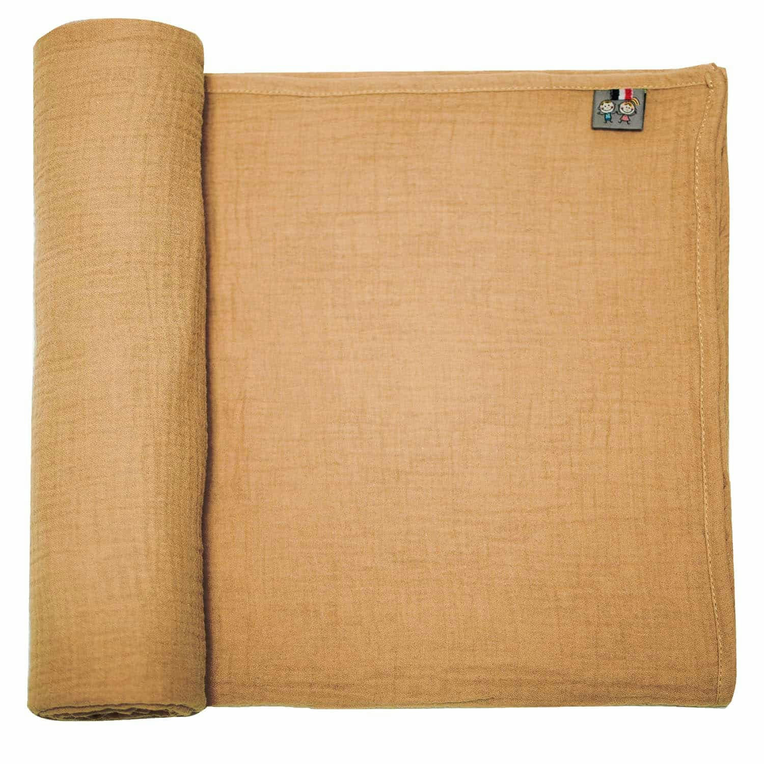 JEANNE - Lange en gaze de coton  H 120 x l 120 cm