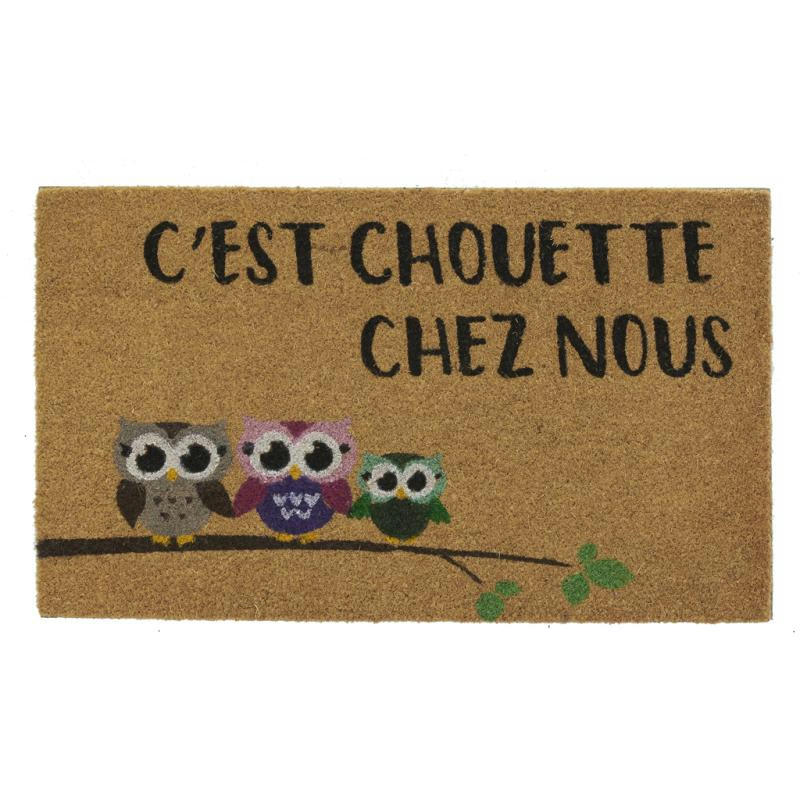 - Paillasson coco intérieur extérieur 75 x 45 cm c