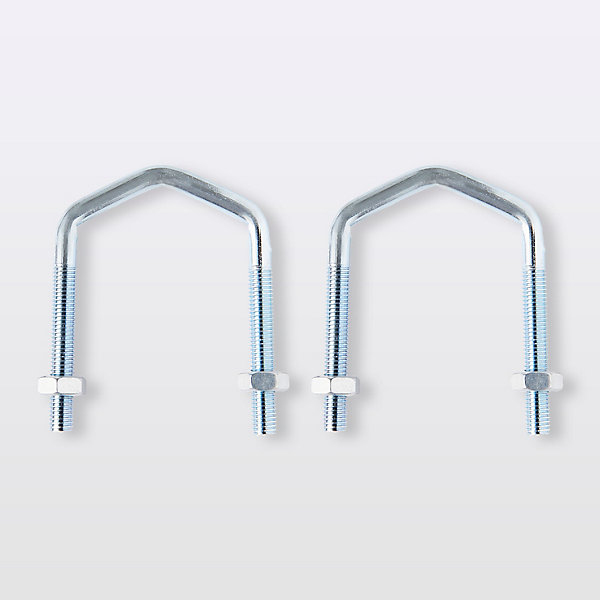 Fixation simple pour antenne ø 8 mm - Lot de 2