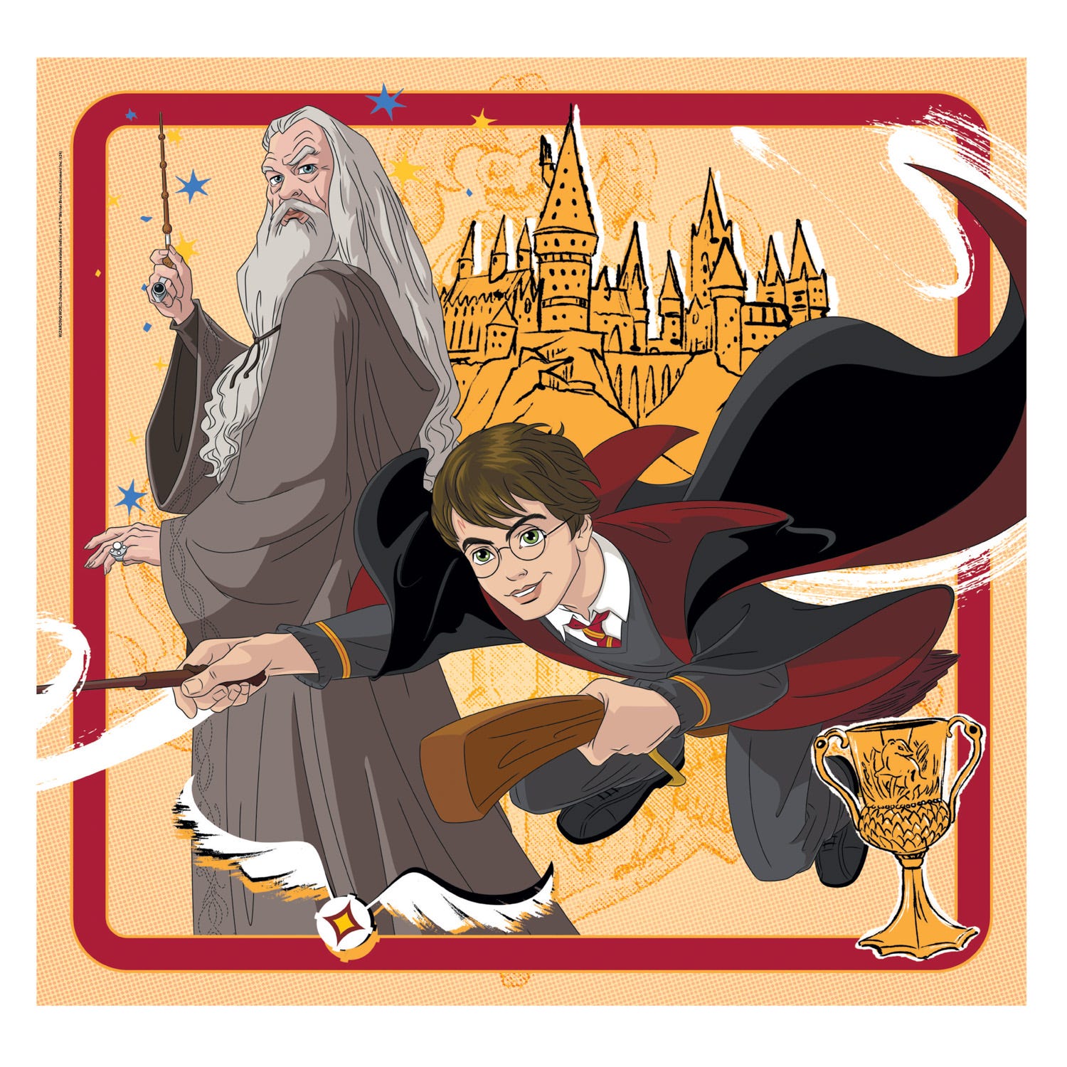 Set 3 puzzle Harry Potter 48 pezzi Clementoni