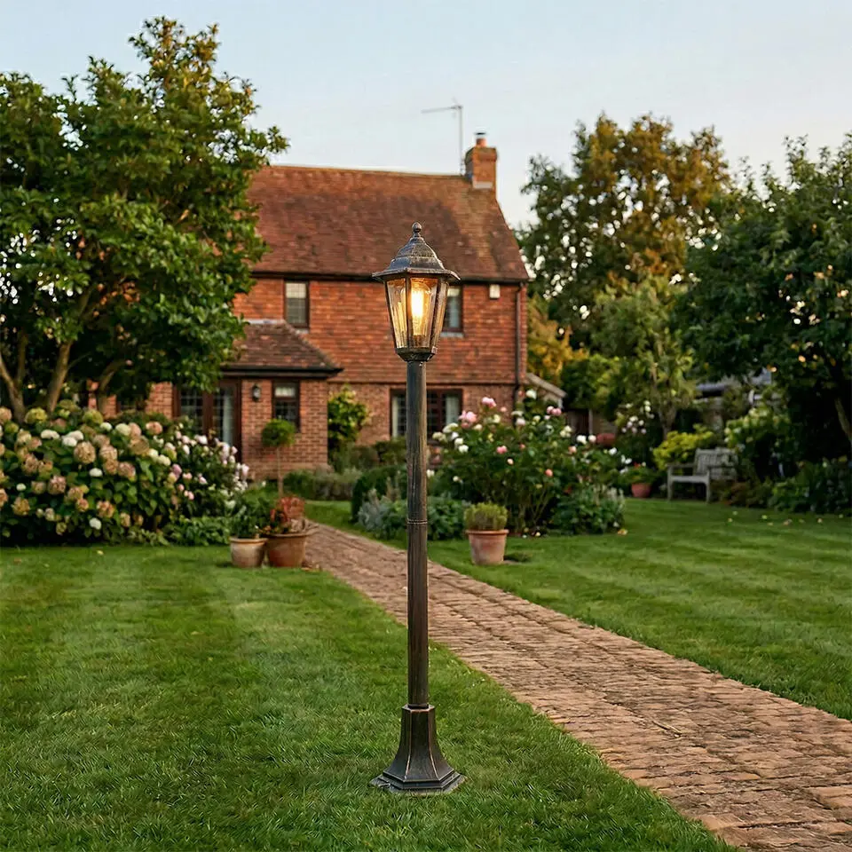 Qazqa wandlamp met bewegingssensor new haven goudkleurig e27