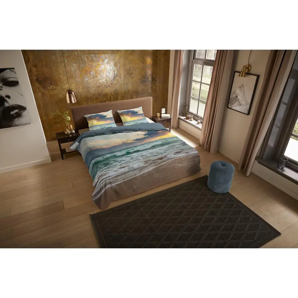 Pure Strand en Zee Dekbedovertrek Multi-Lits-jumeaux (240 x 200/220 cm)