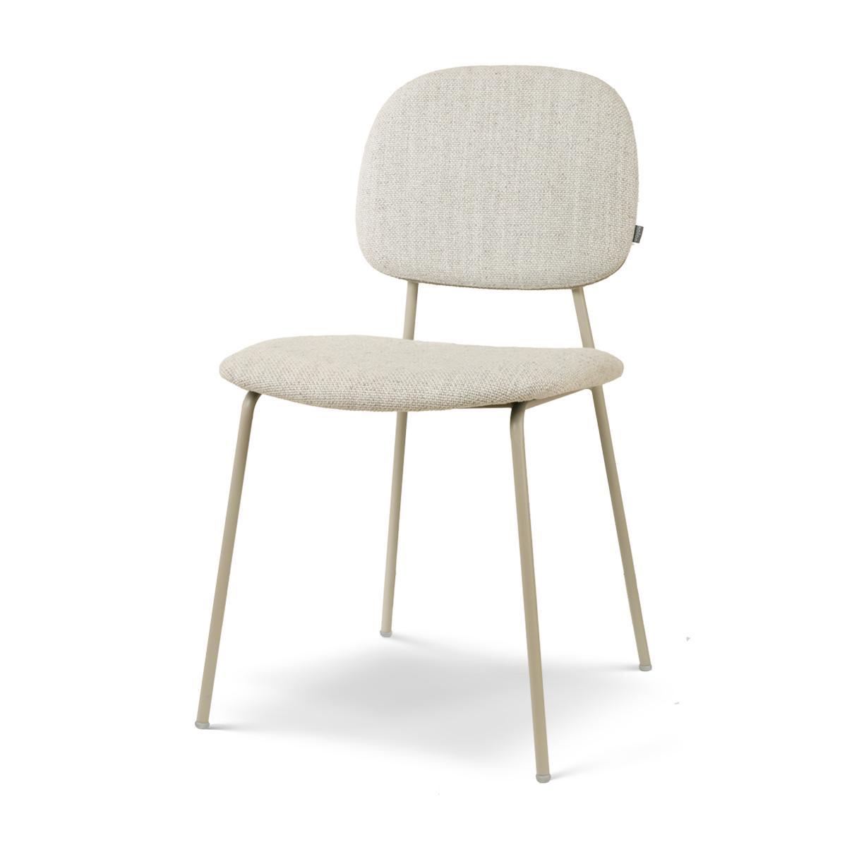 Nolon Jasmijn Eetkamerstoel Beige Melange - Grijsbeige