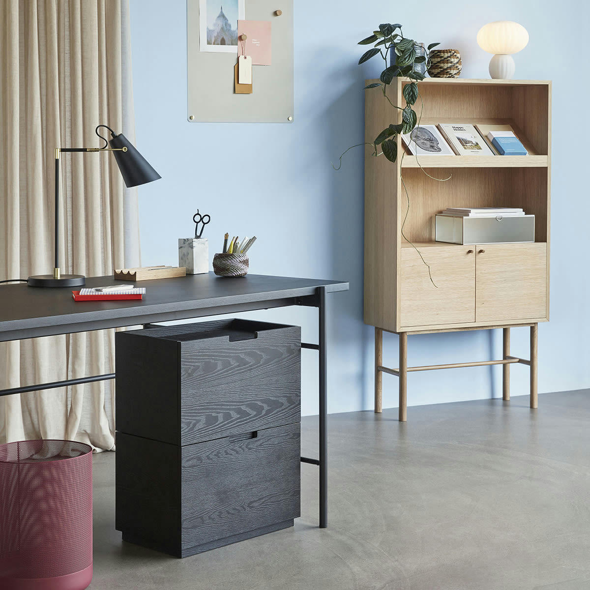 RIPPLE - Boîte en verre en argent mat verre et métal (x3)