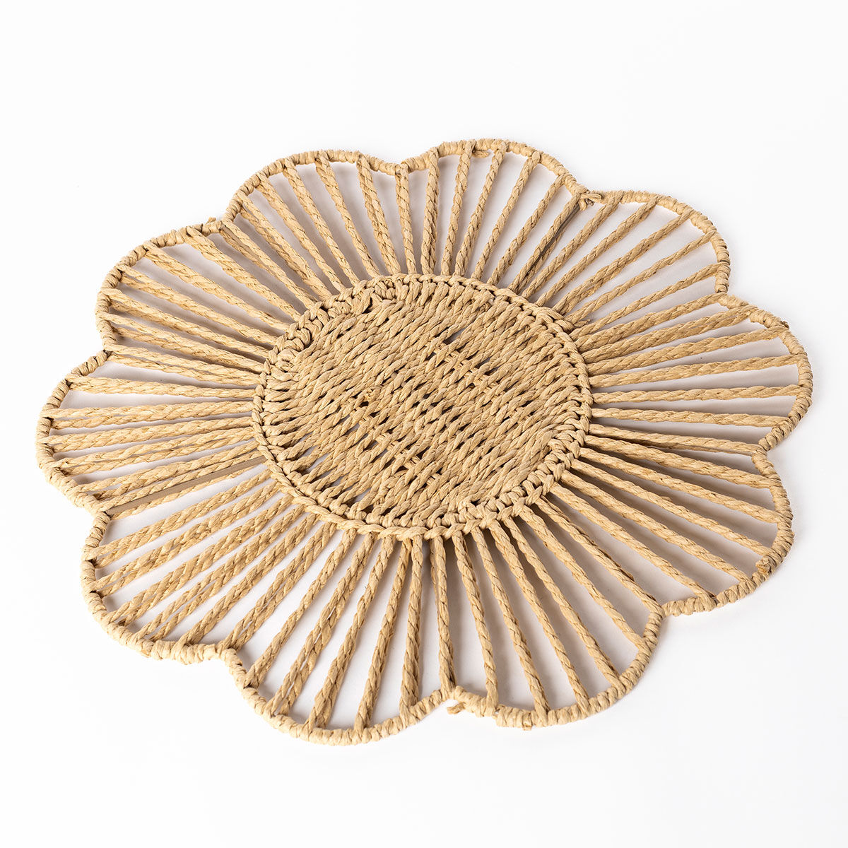 Individual de mesa BLOOMY bege 38cm