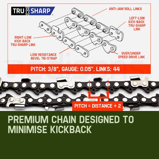 NNEMB 65CC Long Reach Pole Chainsaw Hedge Trimmer Pruner Chain Saw Tree Multi Tool