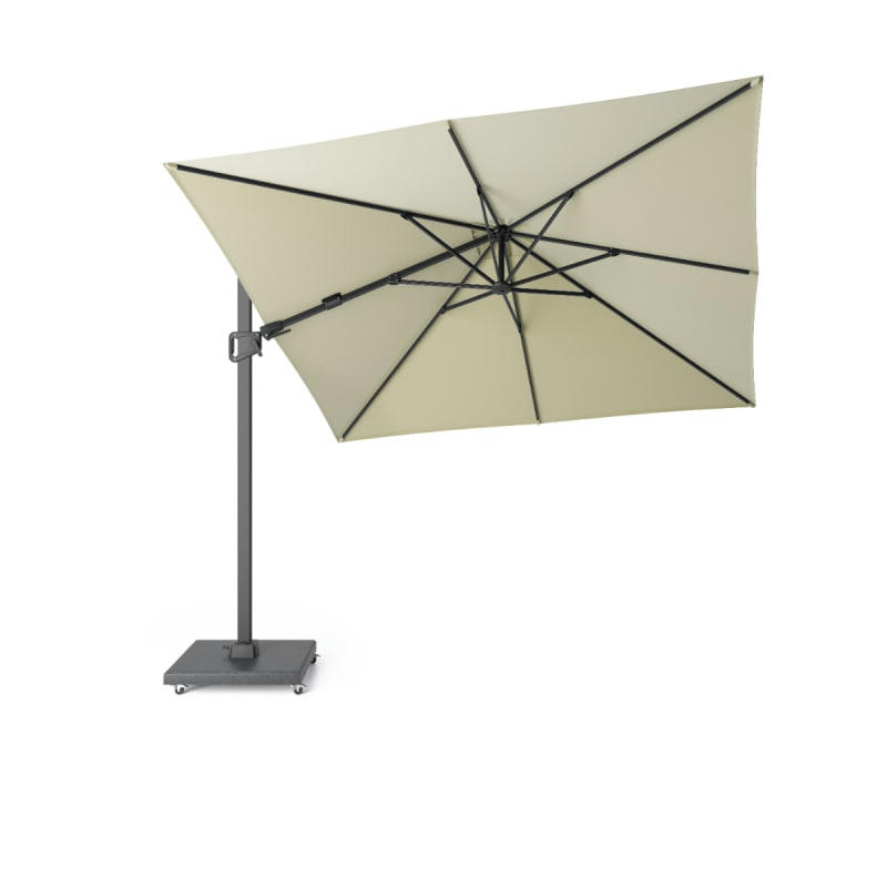 HÉLIOS - Parasol déporté 3x3m ecru