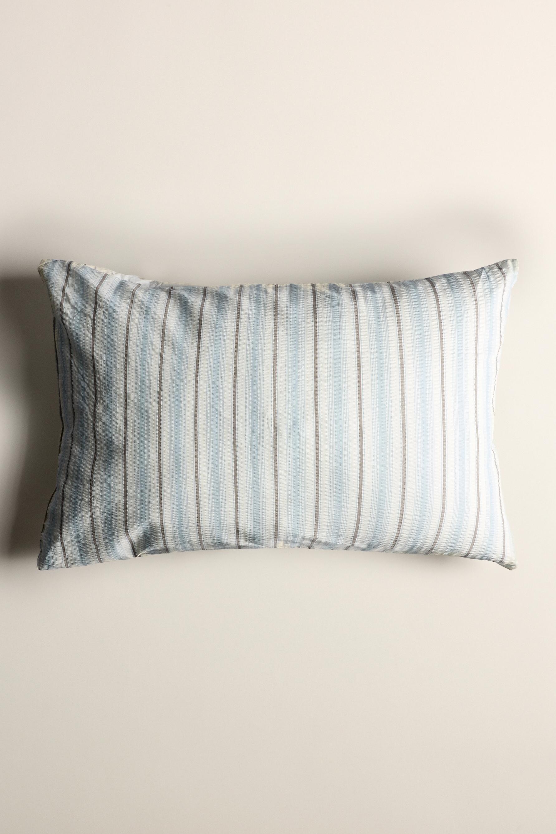 Fundas almohadas rayas textura 50 x 75 cm (Pack 2)