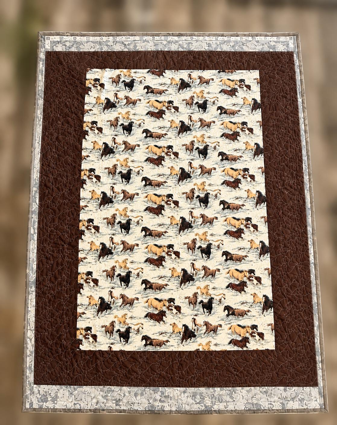 Quilted Throw Blanket 62