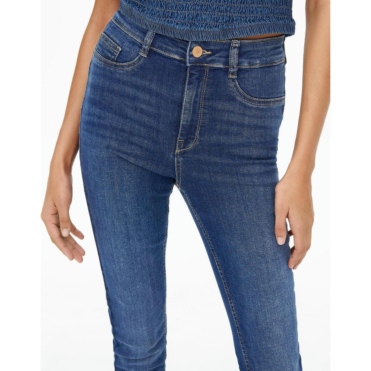Jean skinny, taille haute