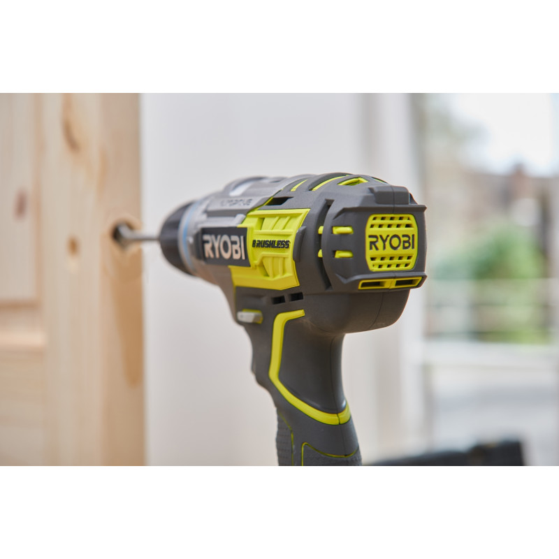 Perceuse à percussion sur batterie One  R18PDBL-0 18 V RYOBI