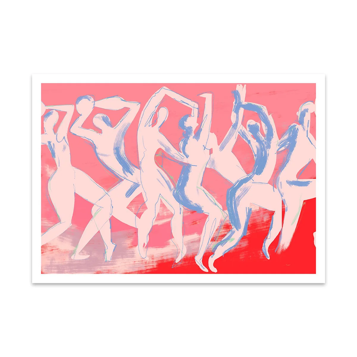 The Poster Club - Dancing von by Garmi, 50 x 70 cm