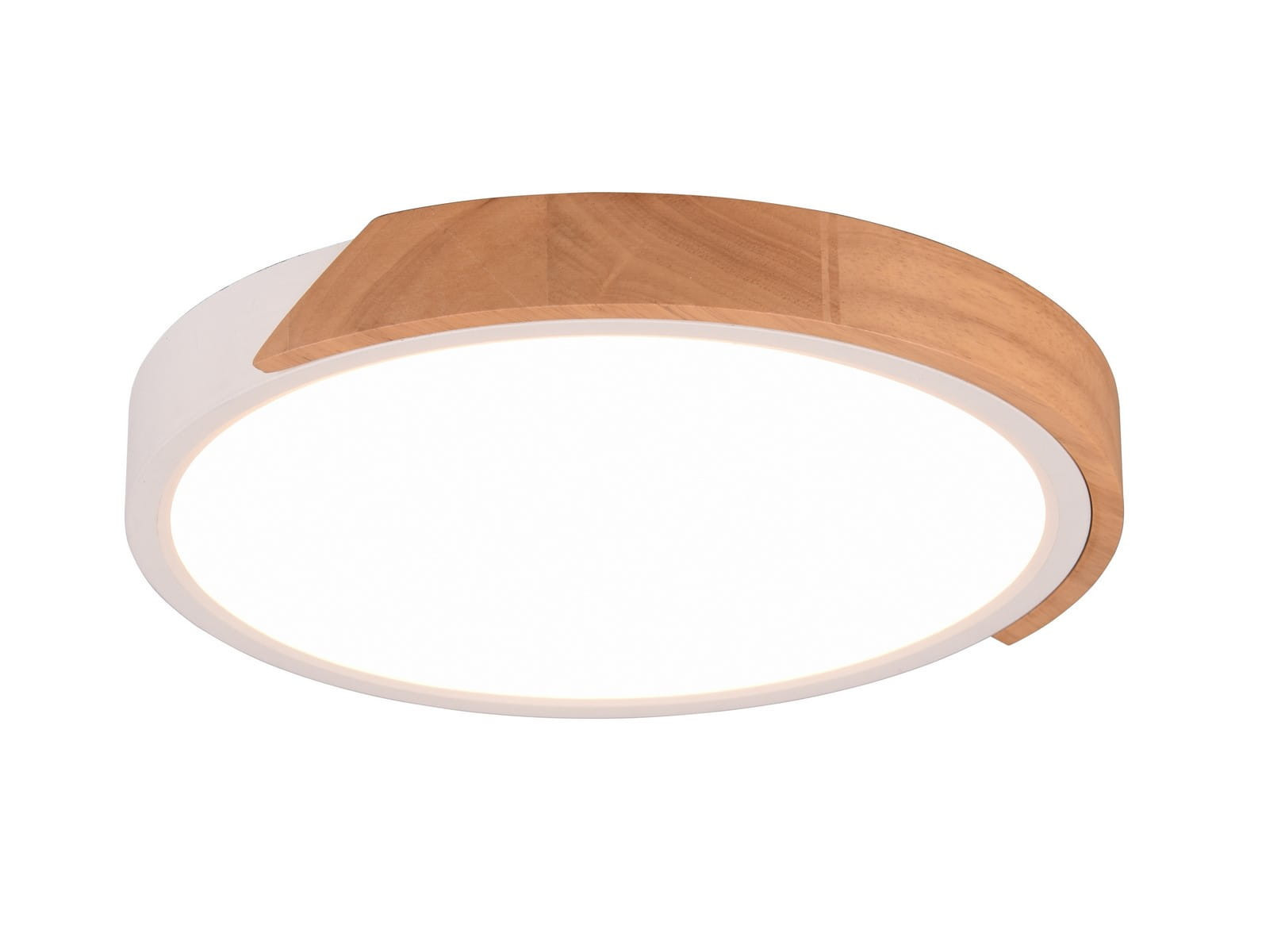 Plafon JANOokrągły biały LED 1x20W 31,5cm 2400lm IP20 Ciepła biel RL