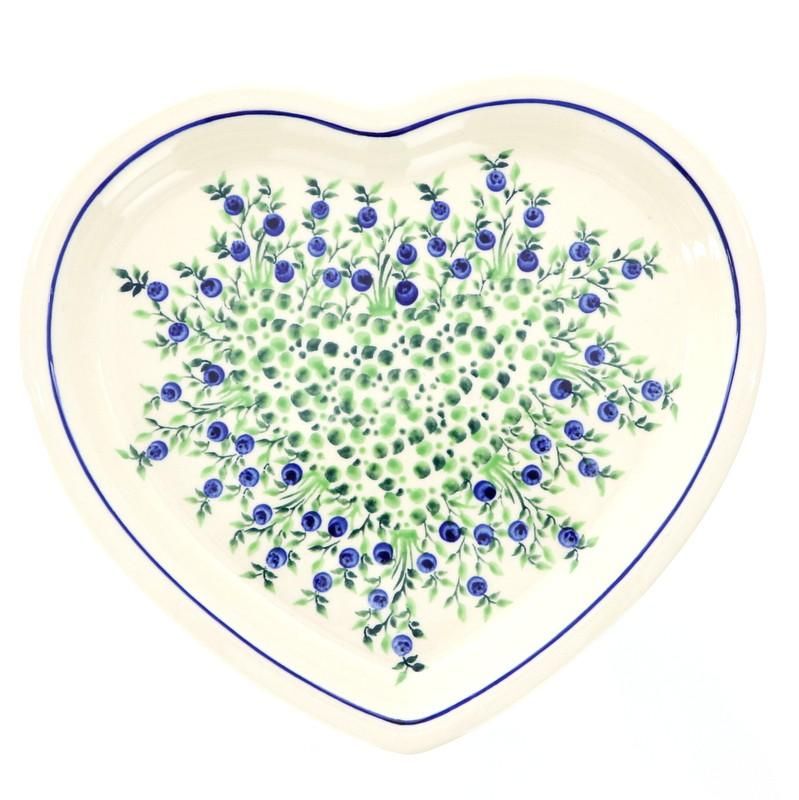 Talerz serce (27,4x25CM)