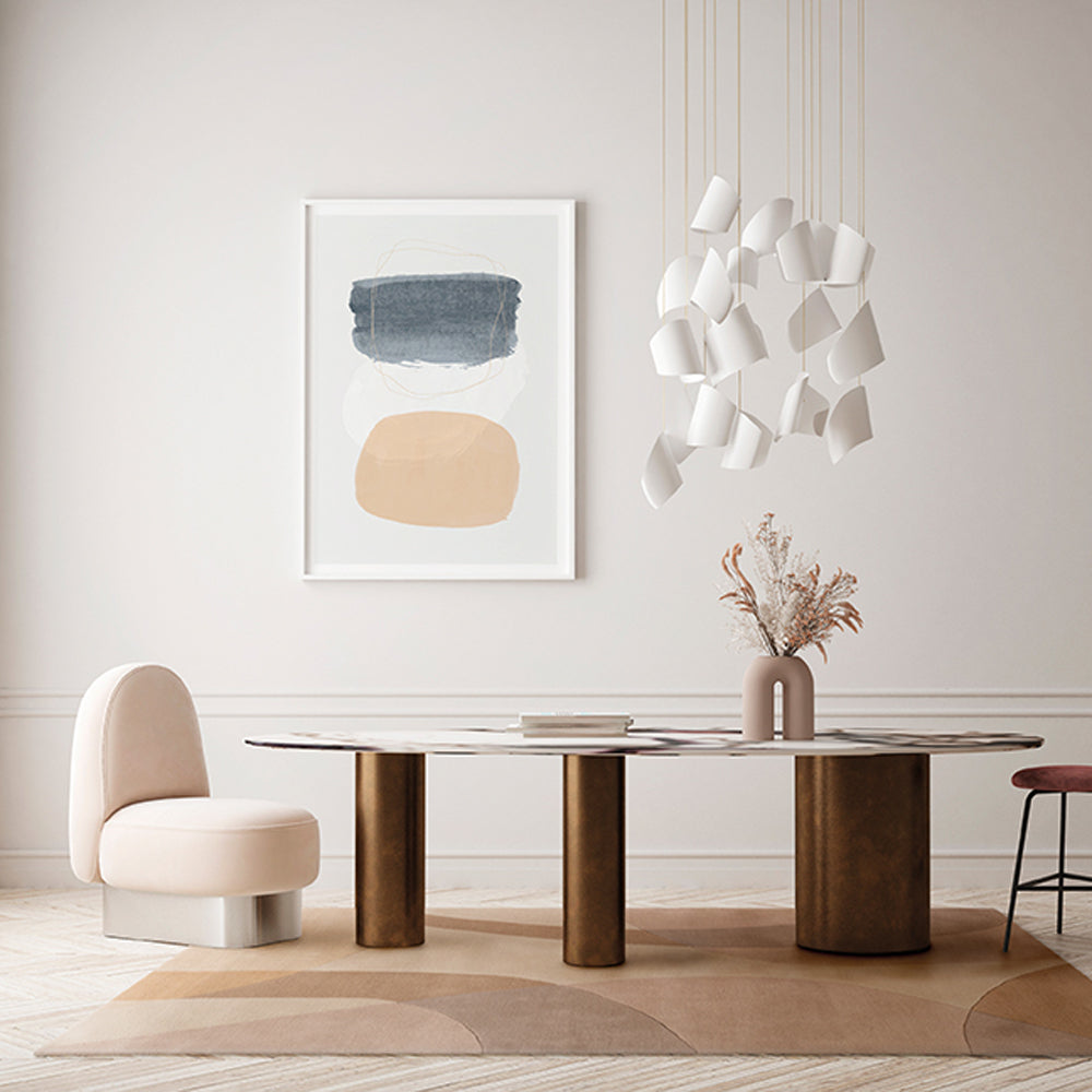 Acsento Corte Vloerkleed 160 x 230 cm - Natural
