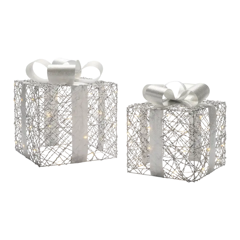 LED-Weihnachtsdeko 2er-Set Battery Light