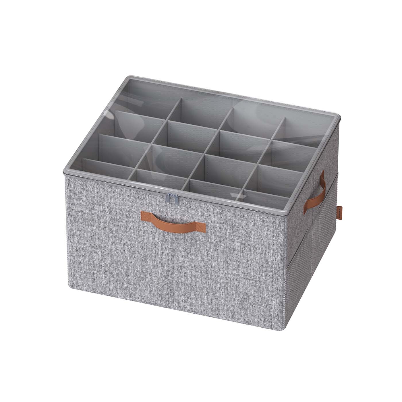Organiseur de chaussures avec couvercle transparent