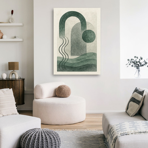 Feeby Obraz nowoczesny, Abstrakcja Geometryczna Minimalizm 40x60