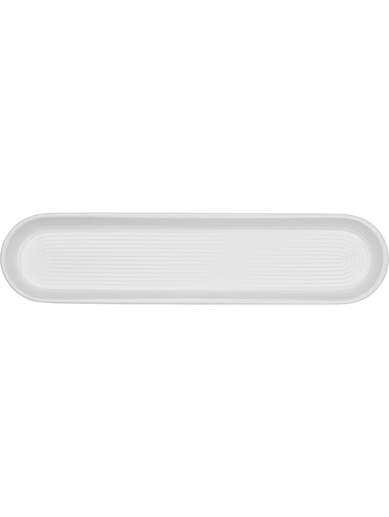 baguetteschale, white