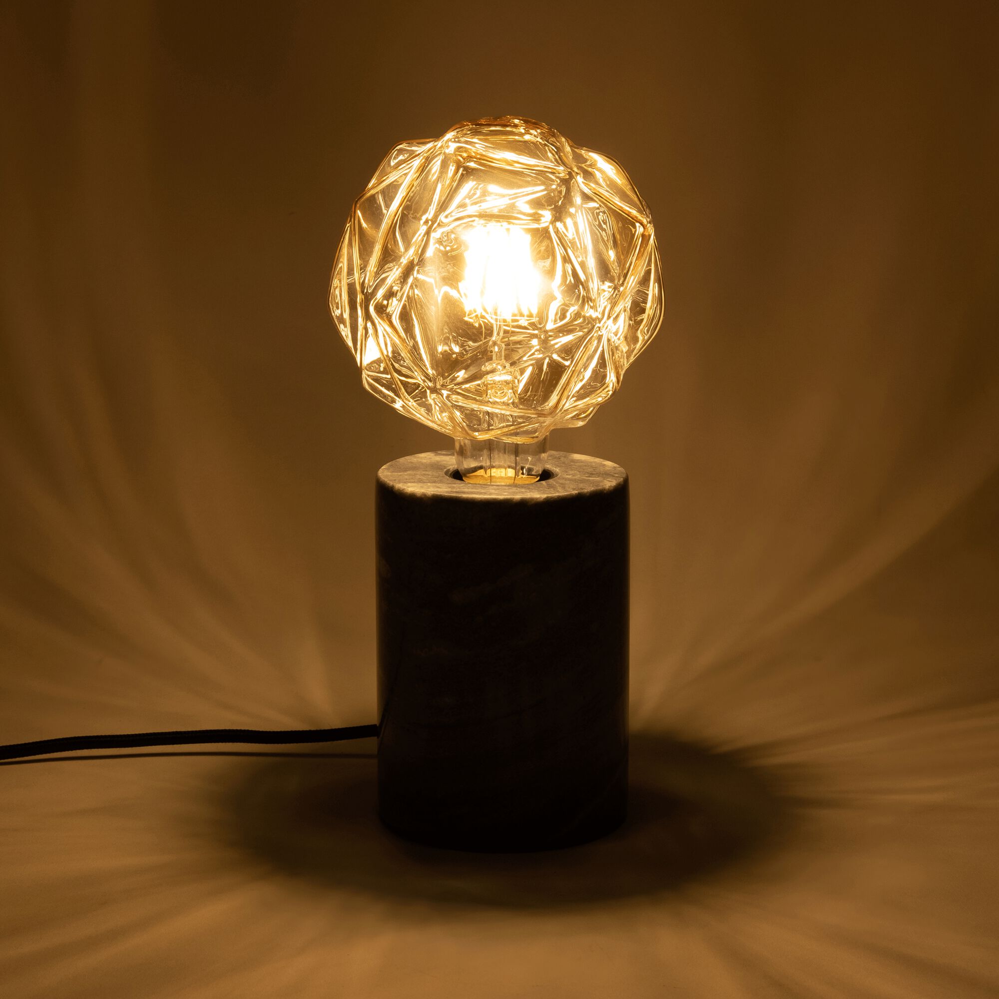 FACETTE - Ampoule décorative LED D12,5cm culot E27