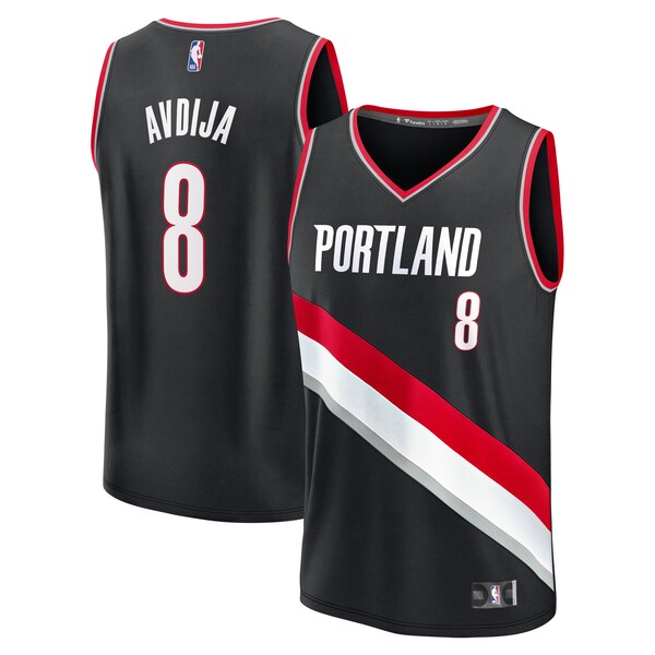 Deni Avdija Portland Trail Blazers  Youth Fast Break Replica Player Jersey - Icon Edition - Black