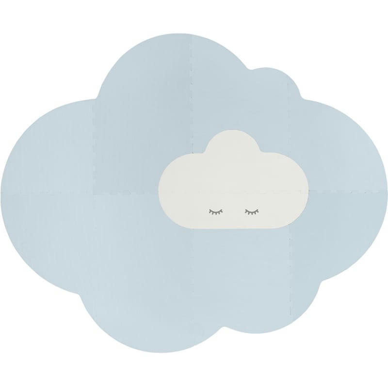 - Tapis de jeu pliable nuage bleu ciel (175 x 145 cm)