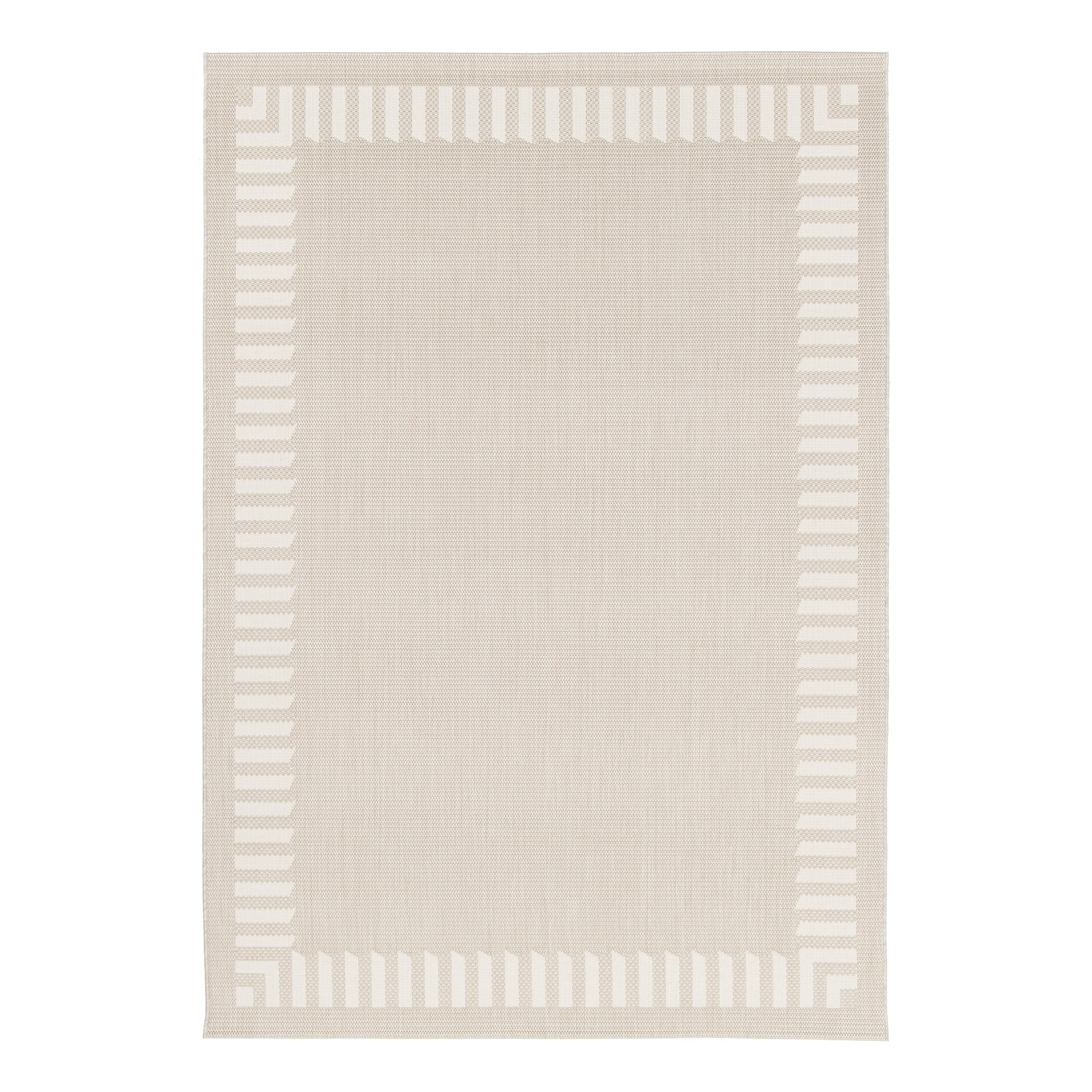 AFK Living vloerkleed Agora - voor binnen en buiten - beige - 120 x 170 cm