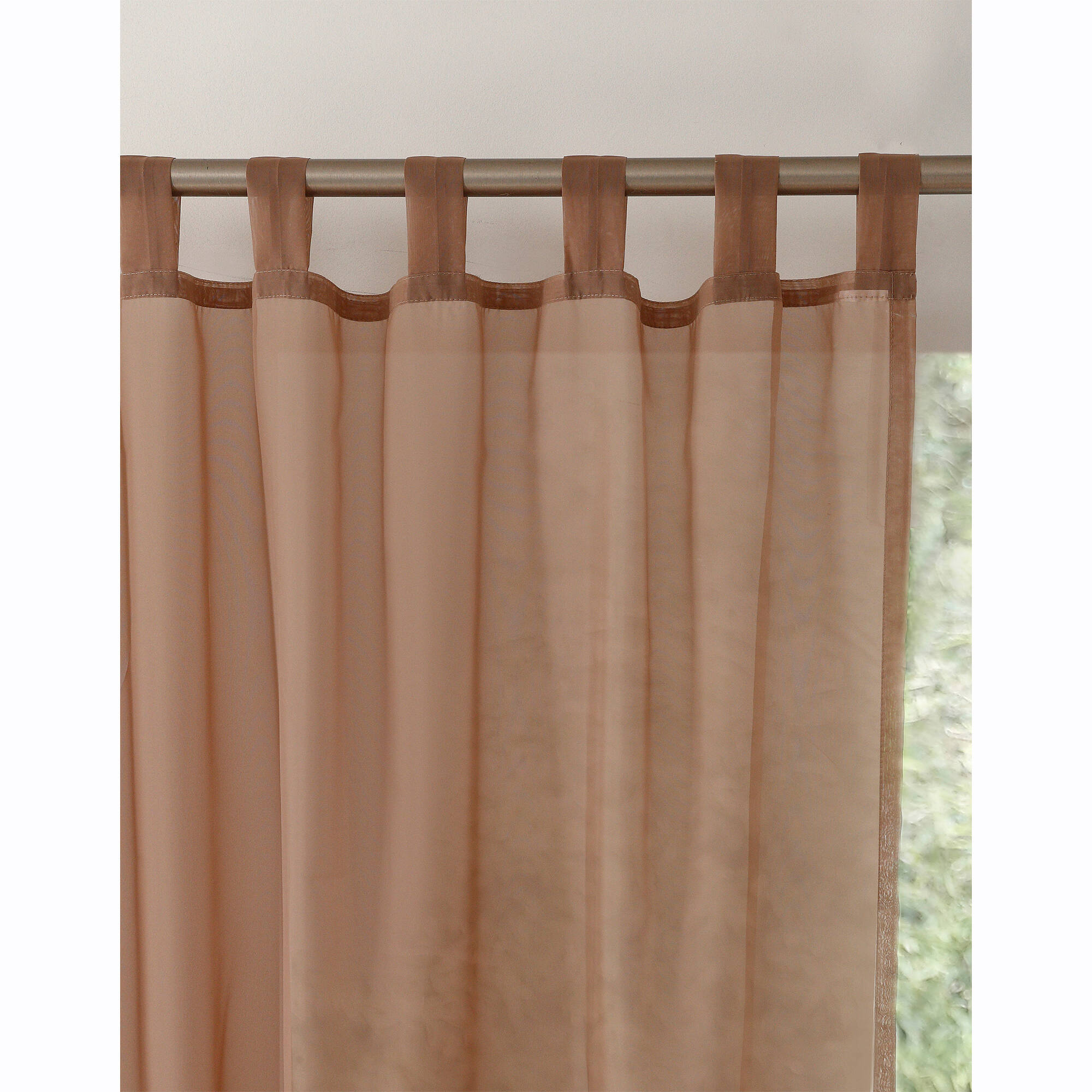 Panneau voile uni finition pattes