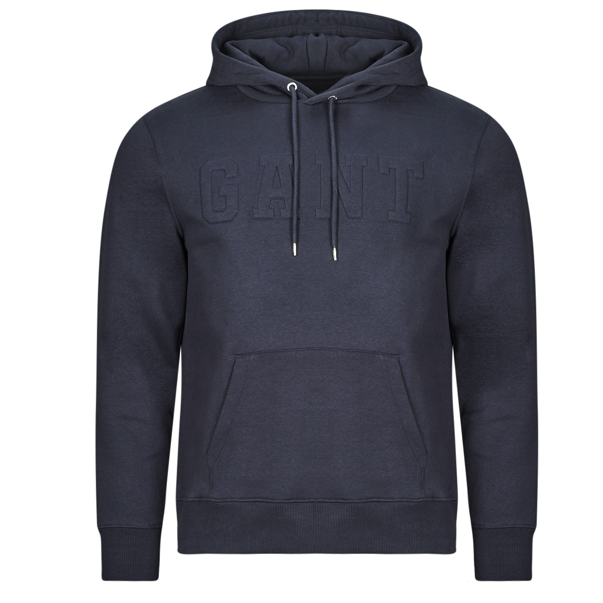Gant - EMBOSSED SWEAT HOODIE - Marine