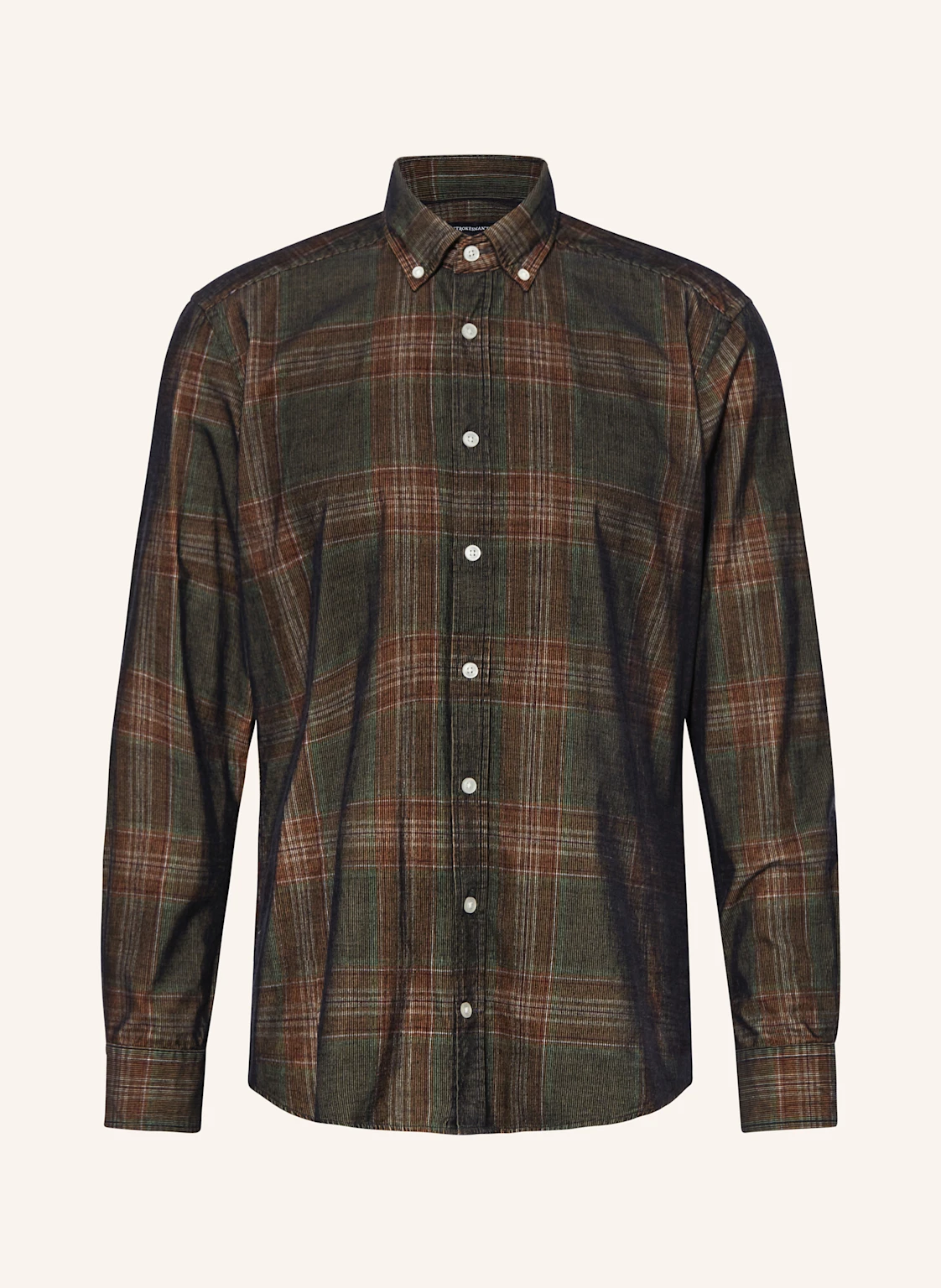 STROKESMAN'S Cordhemd Regular Fit
