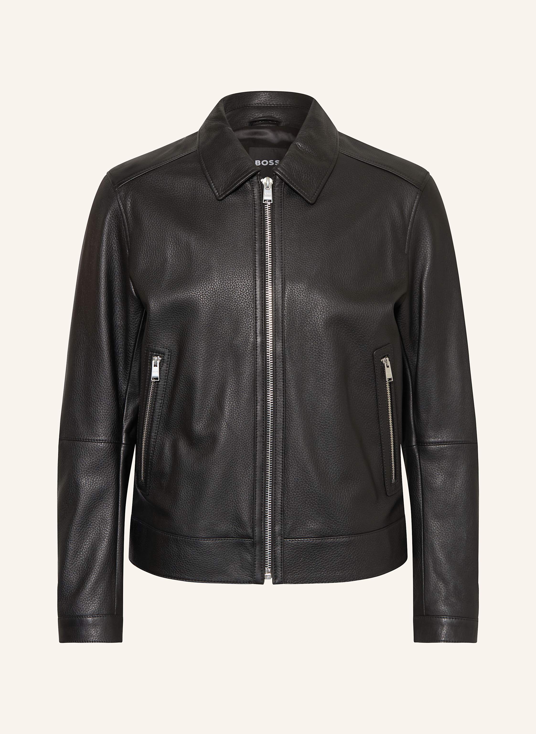 BOSS Lederjacke MAPSON4