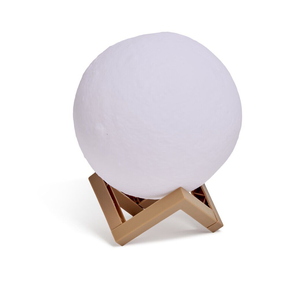 Lampe lune veilleuse LED Ø12xH18cm