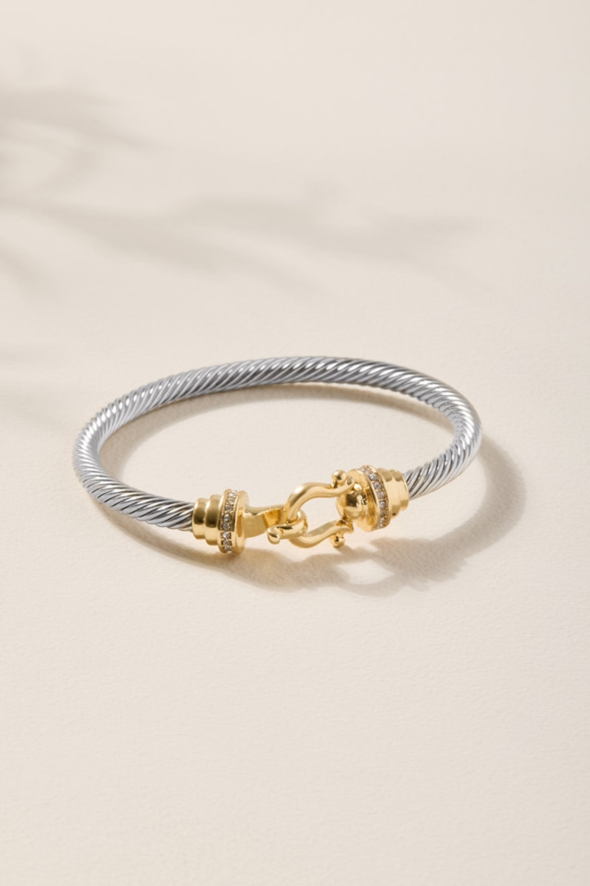 Janis Loop Buckle Cuff Bracelet