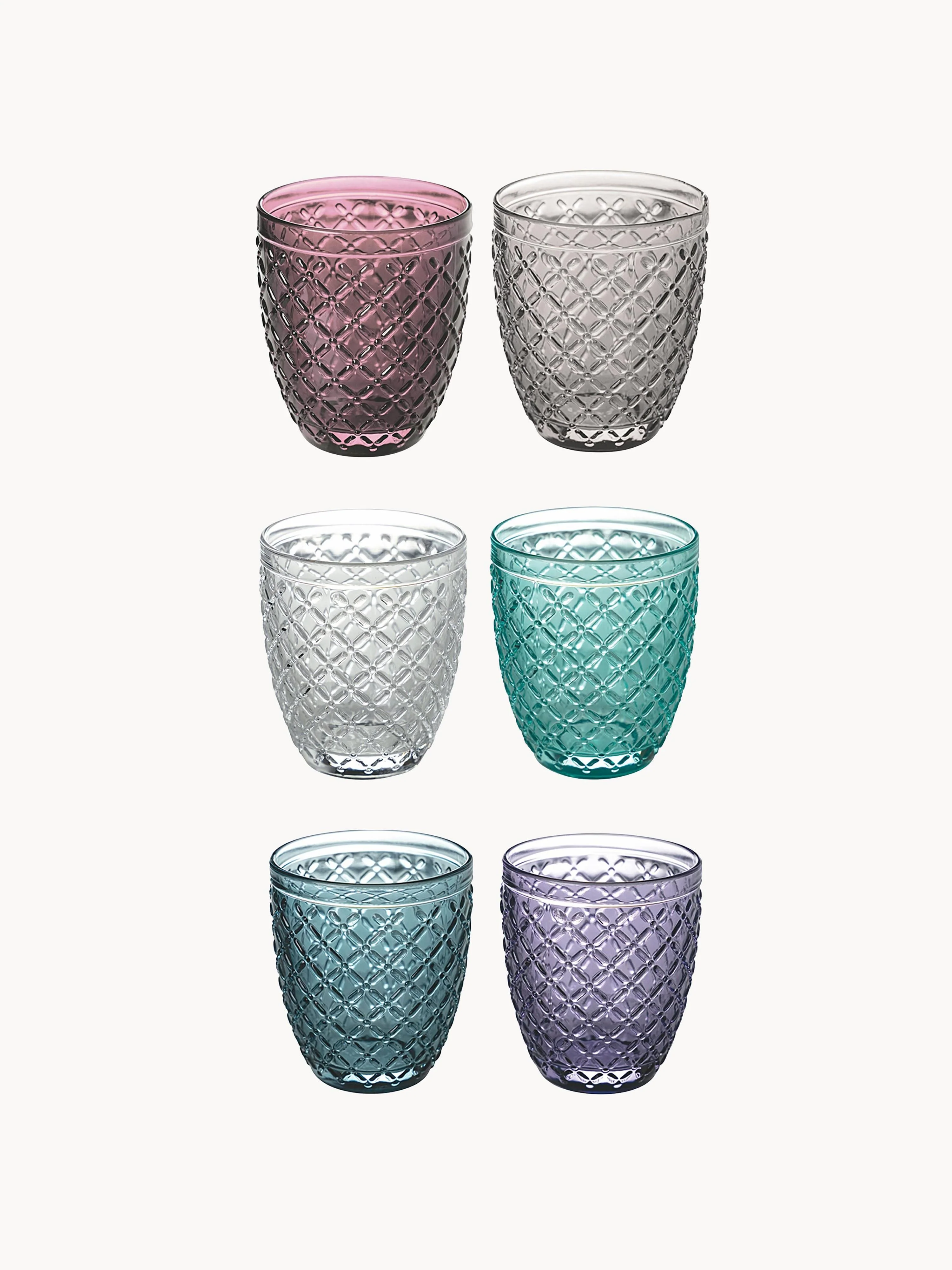 Trinkgläser Rombi, 6er-Set