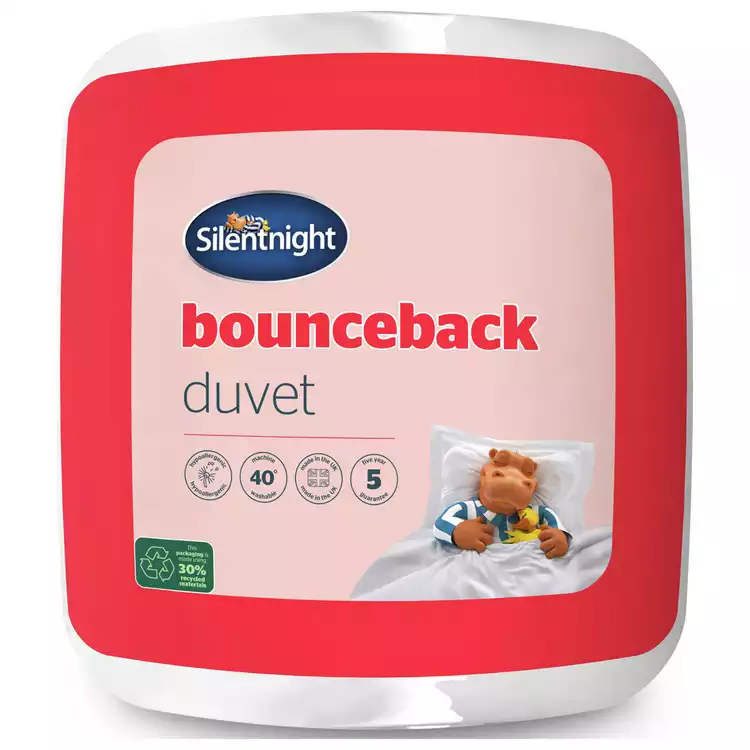 Silentnight Bounceback 10.5 Tog Duvet - Single