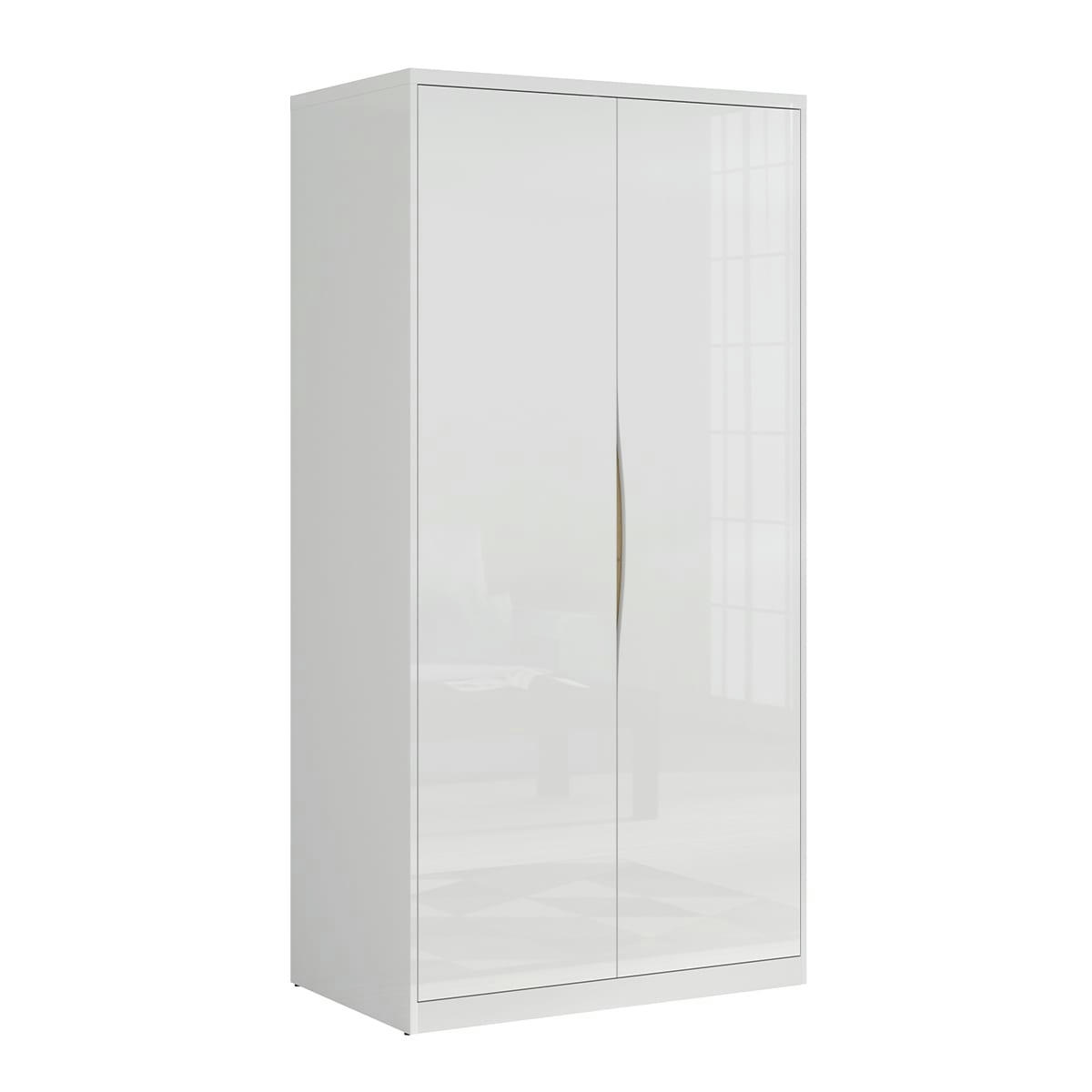 - Armoire 2 portes blanc