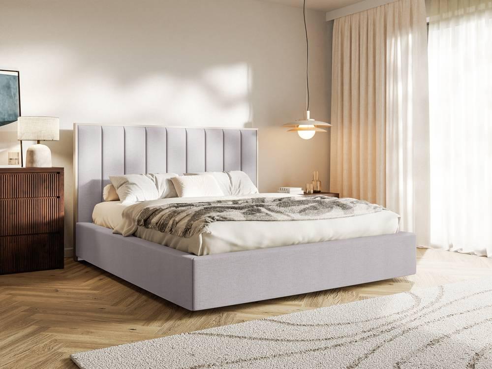 Bedframe Taavi chenille met opbergruimte 160 x 200 cm
