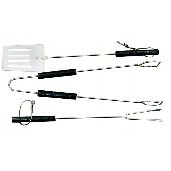 Barbecue charbon horizontal master acier noir 44 x 11 x 11 cm