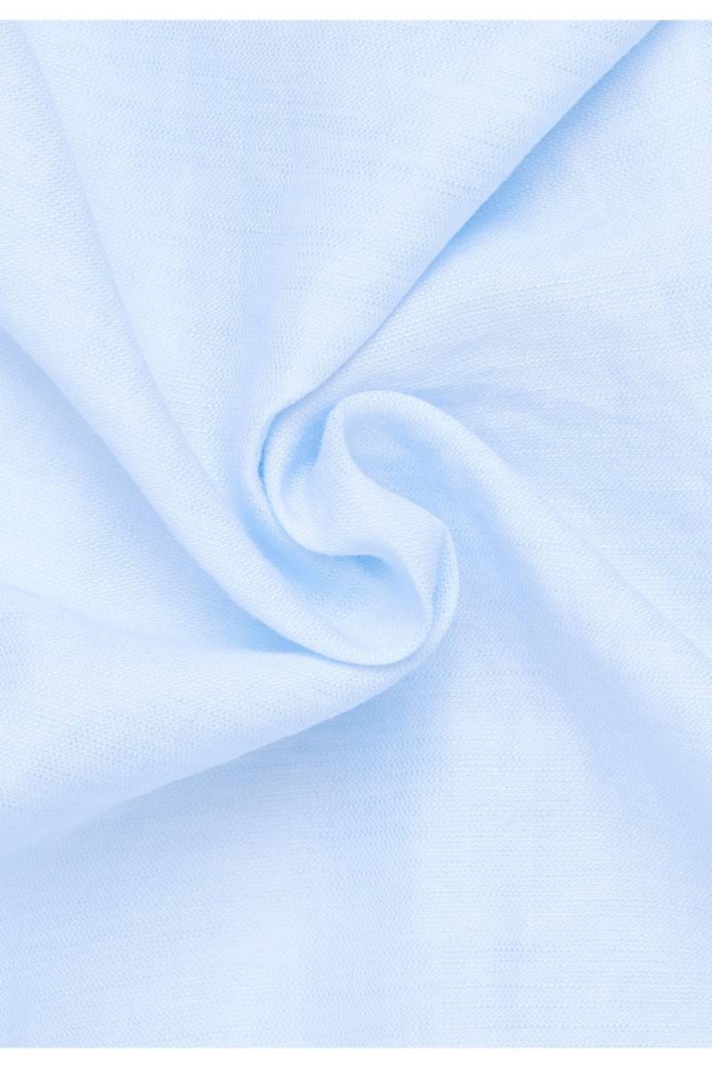 ETERNA 1863 Modern Fit Leinenhemd himmelblau, Einfarbig