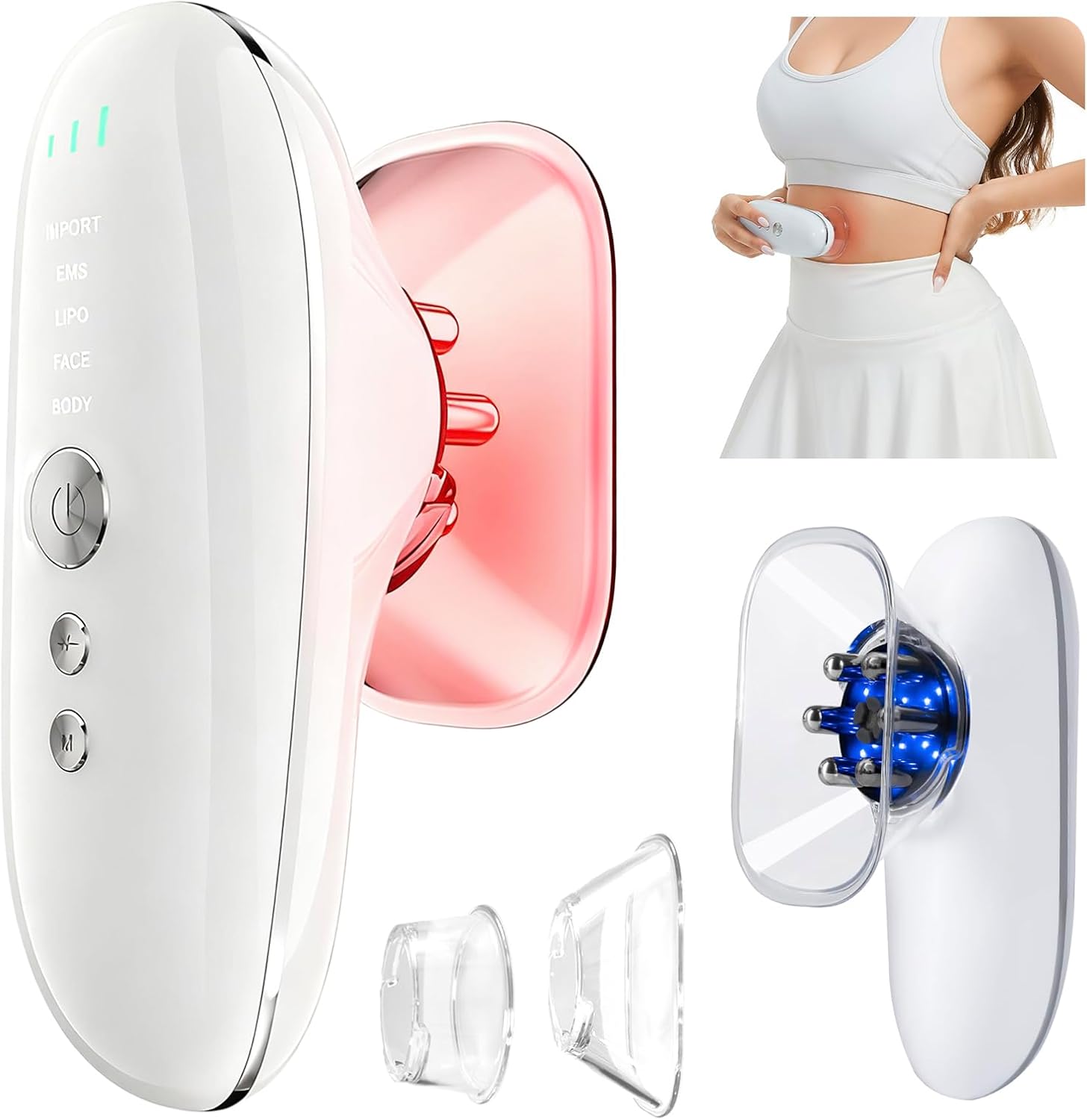 DiDEER 5-in-1 Body Sculpting Machine - Best Cellulite Removal Machine - Lymphatic Drainage Massager & Anti Cellulite Massage Tool & Skin Tightening for Face, Belly, Arms, Legs, Waist, Love Handles