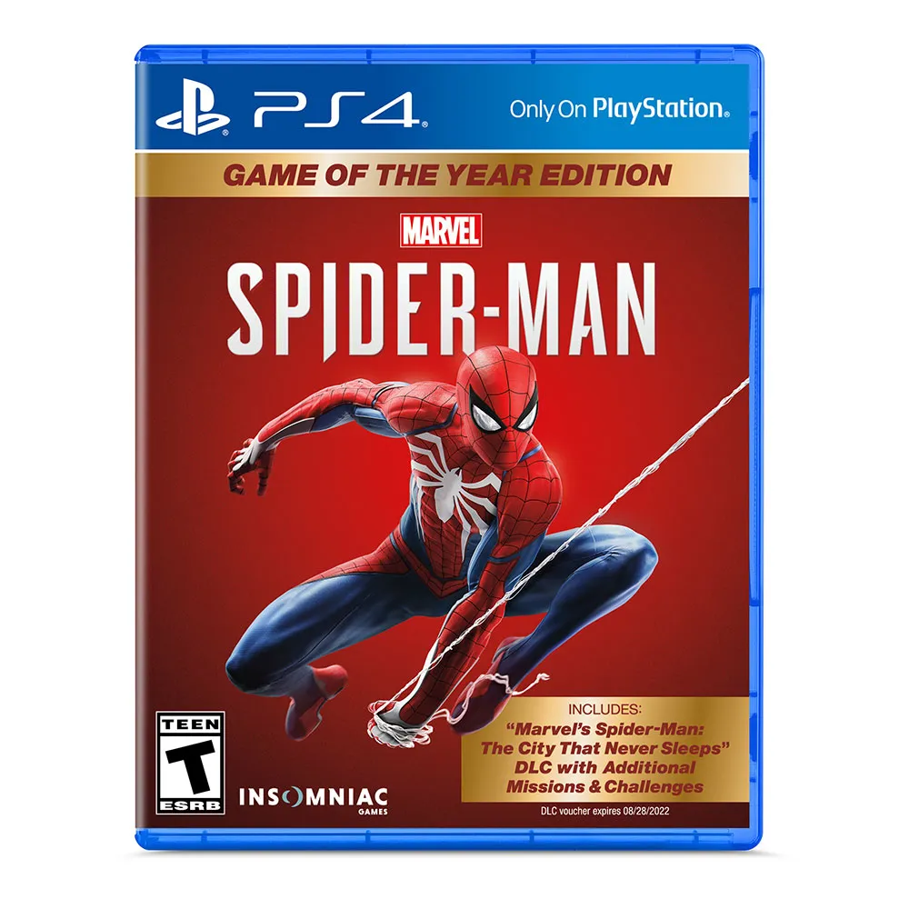 Playstation PS4 Marvel Spider-Man GOTY