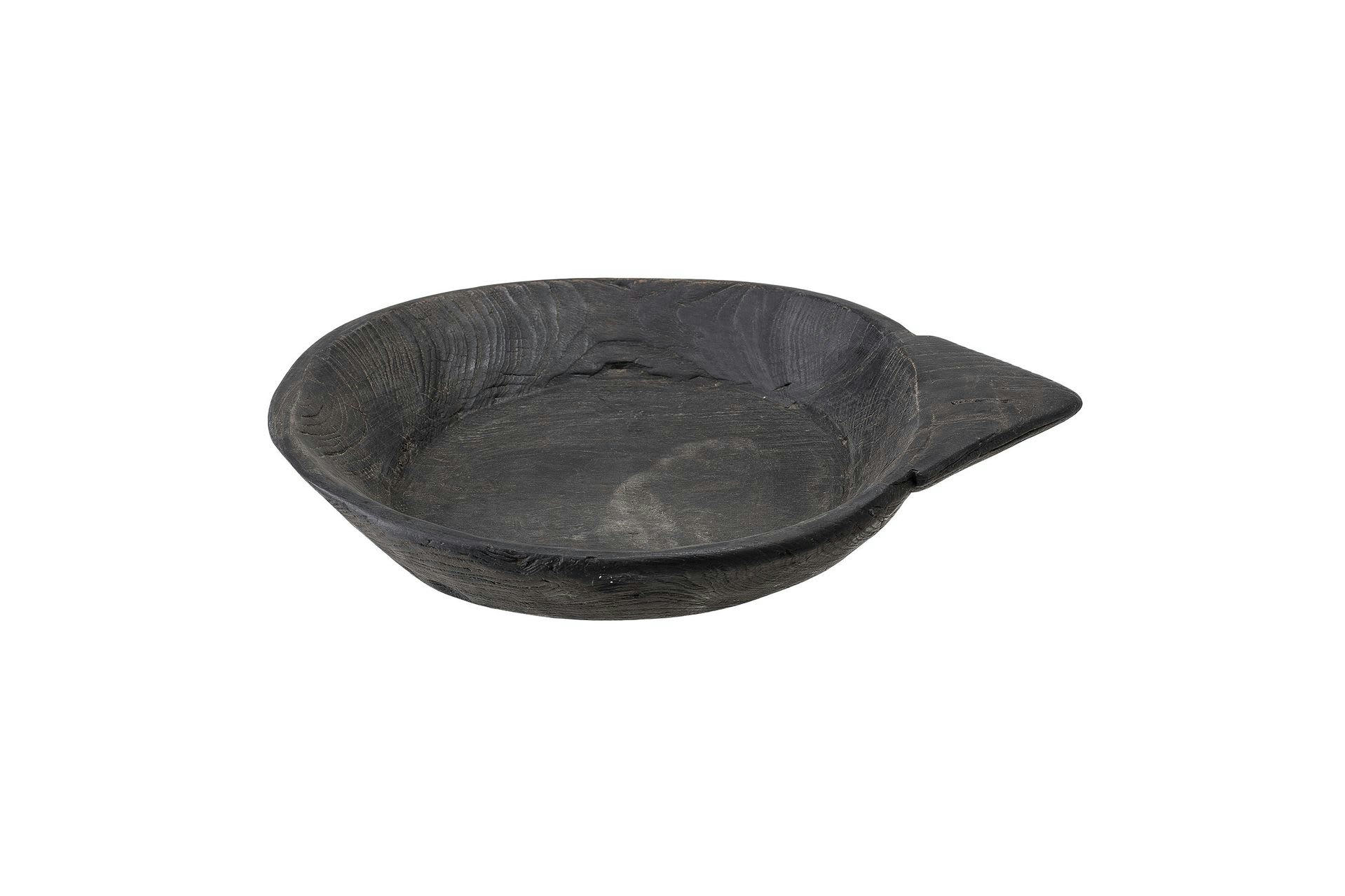 YVER - Plateau en bois noir