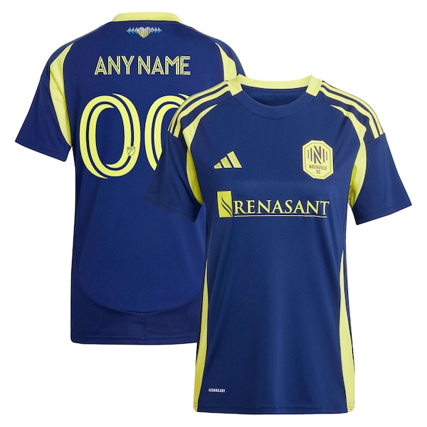 Nashville SC adidas Women's 2025 The Heart of Nashville Kit Replica Custom Jersey - Navy