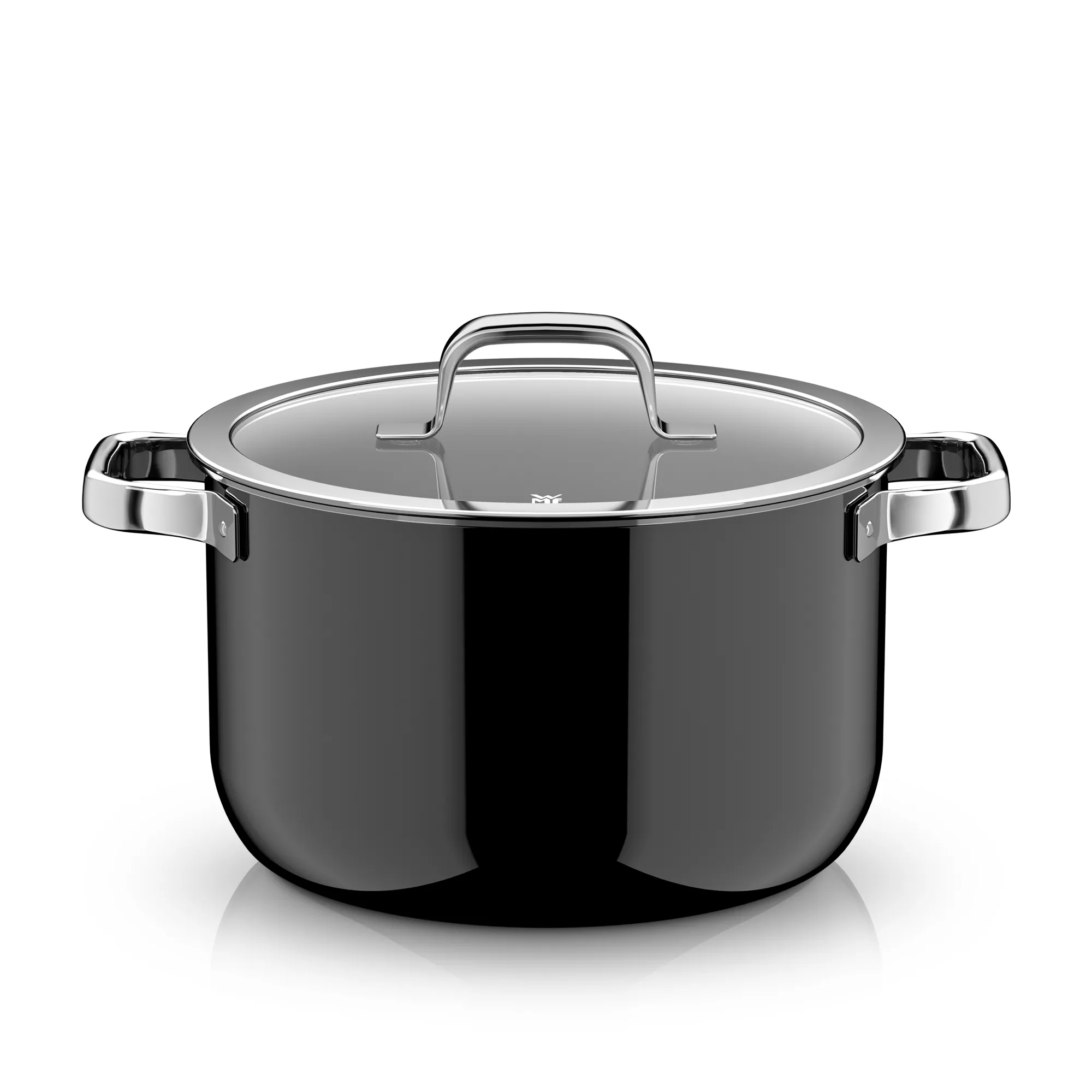 Fusiontec Mineral Pro, Soup Pot With Lid, 24 cm, Black