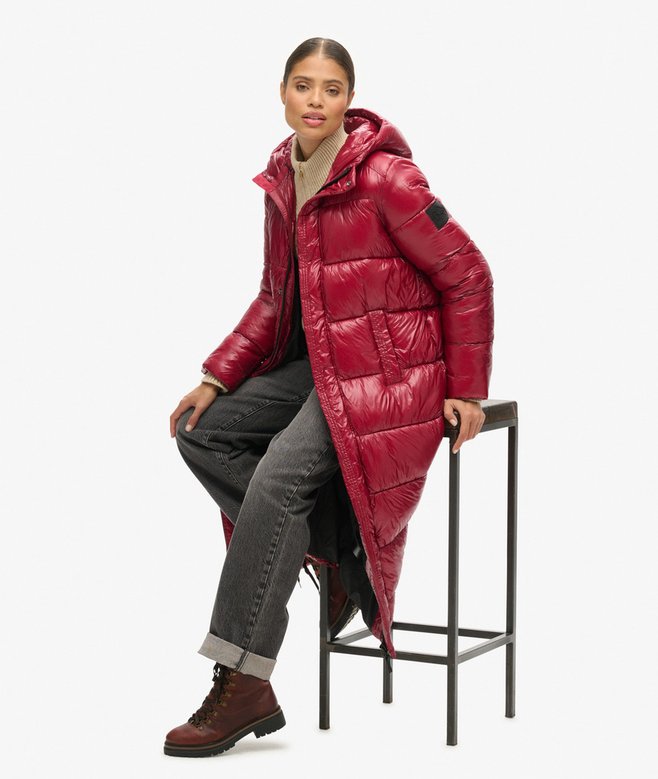 XPD Sports Longline Puffer Coat