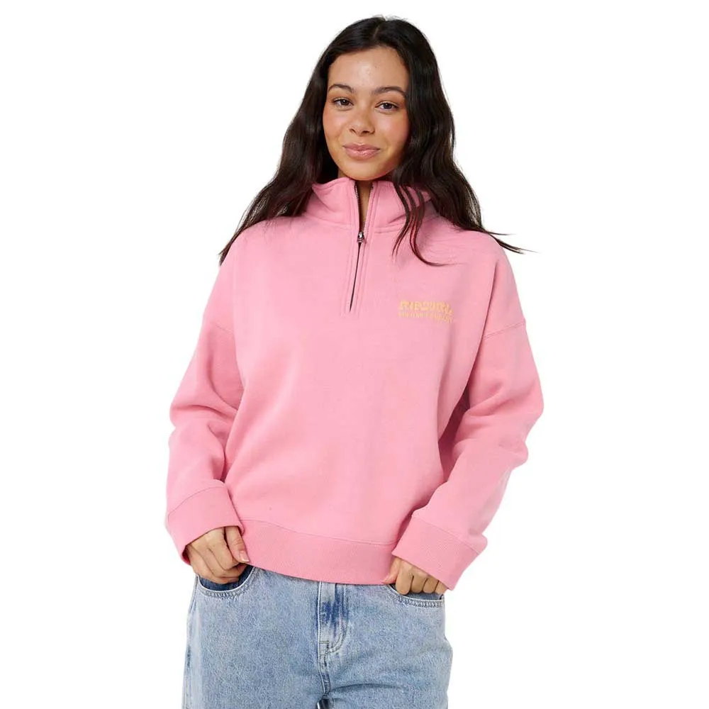 Rip Curl Surf Puff half zip sweatshirt refurbished