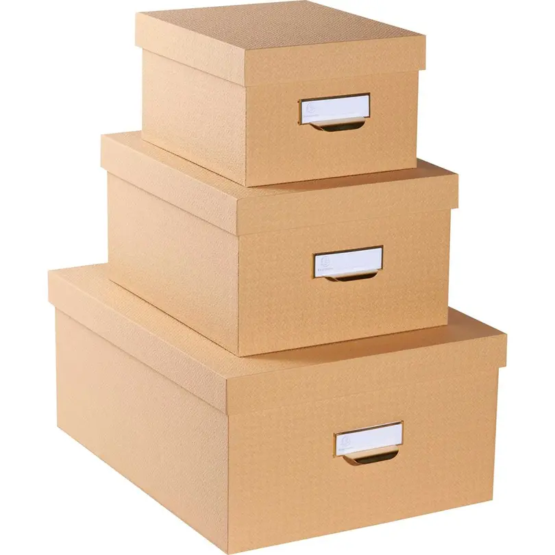 Aufbewahrungsbox 3er-Set Officebyme