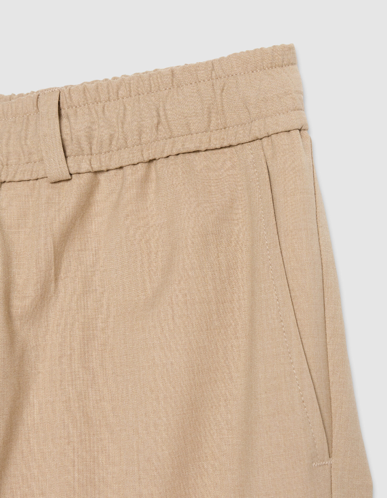 Jogpant de costume beige foncé Homme