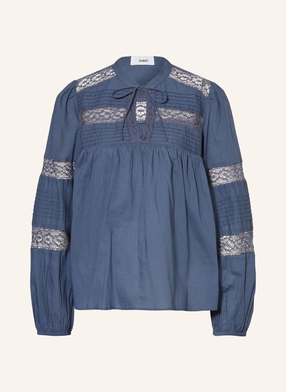 ba&sh Blusenshirt NAMI mit Spitze