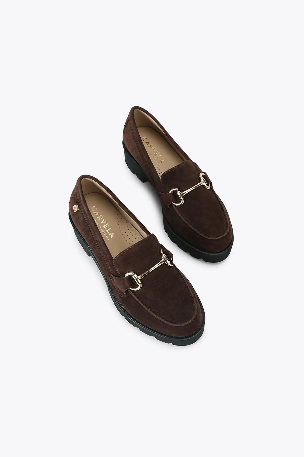 Carvela Snap Chunky' Suede Flats